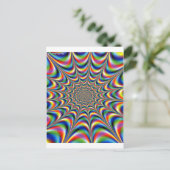 光学的錯覚 ポストカード (スタンド正面)