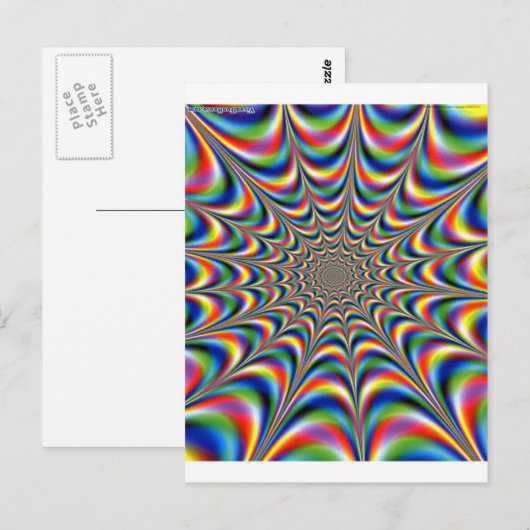 光学的錯覚 ポストカード (正面/裏面)