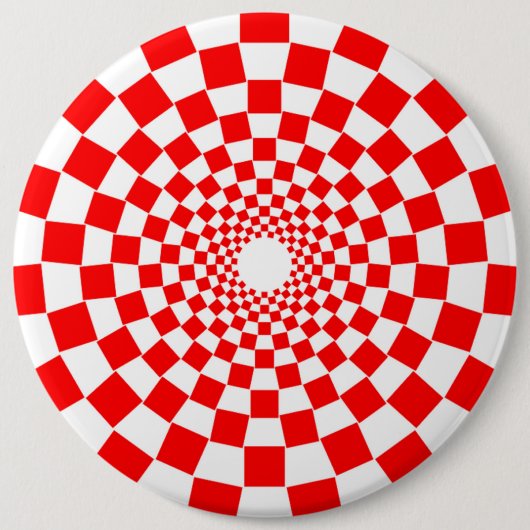 光学的錯覚 缶バッジ (正面)