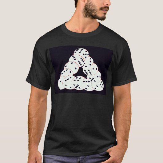 光学的錯覚 Tシャツ (正面)