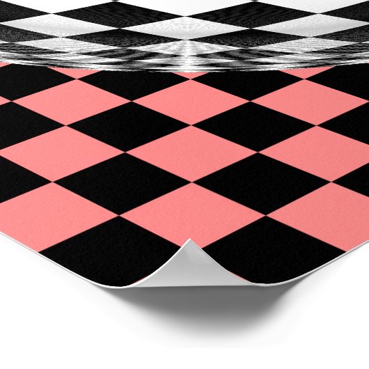 光学芸術 ポスター (角)