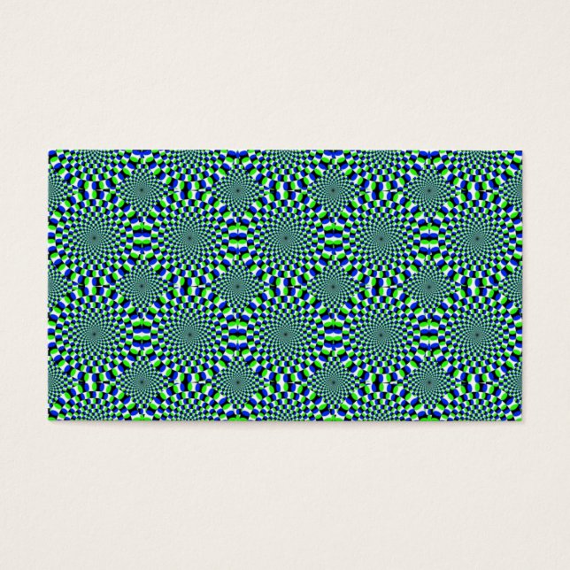 光学錯乱拡大旋回車輪のカオス (正面)