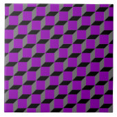 光学錯視パターン。カスタマイズ可能な背景 タイル (正面)