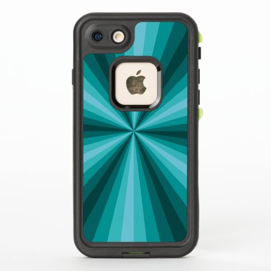 光学錯視 アクア ライフプルーフケース LifeProof iPhoneケース (裏面)