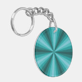 光学錯覚アクアアクリルキーチェーン キーホルダー (正面左)