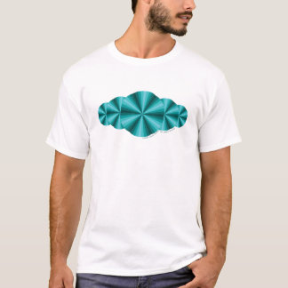 光学錯覚アクアメンズライトシャツ Tシャツ