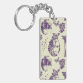 光学錯覚アクリルキーチェーン キーホルダー (正面左)