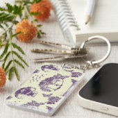 光学錯覚アクリルキーチェーン キーホルダー (正面右)