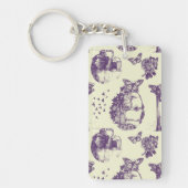 光学錯覚アクリルキーチェーン キーホルダー (正面)