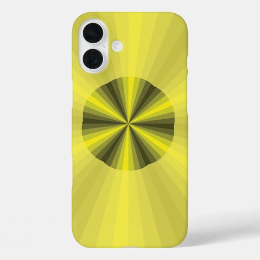 光学錯覚イエローケースメイト症例 Case-Mate iPhoneケース (裏面)