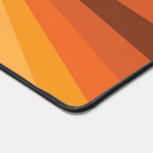 光学錯覚オレンジ デスクマット (コーナー)