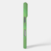 光学錯覚グリーンのケースメイト型ケース Case-Mate iPhoneケース (裏面 / 右)