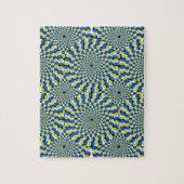 光学錯覚サークルノベルティ ジグソーパズル (縦)