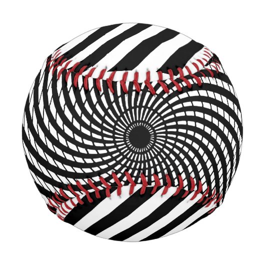 光学錯覚ジオグラフィーアート催眠ゲームボール 野球ボール (裏面)