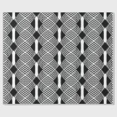 光学錯覚スパイラル渦 ラッピングペーパー (フラット)