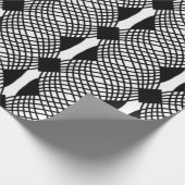 光学錯覚スパイラル渦 ラッピングペーパー (角)