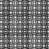 光学錯覚ブラックとホワイトの幾何学的パターン タイル