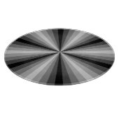 光学錯覚ブラックガラス切断板 カッティングボード (角)