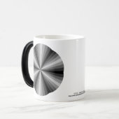 光学錯覚ブラックマグカップ モーフィングマグカップ (正面左)