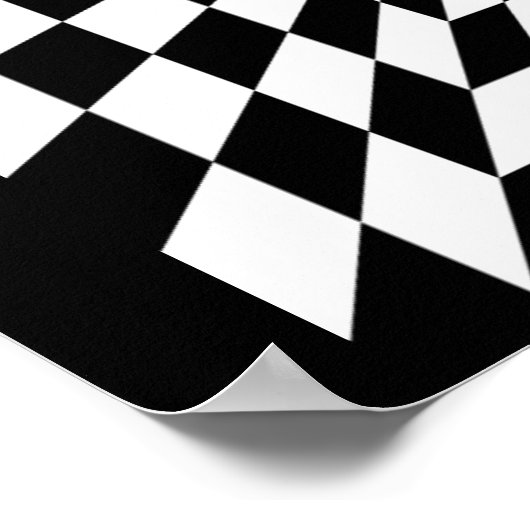 光学錯覚ポスター ポスター (角)