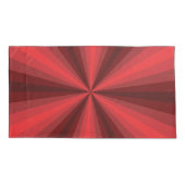 光学錯覚レッド枕ケース 枕カバー (裏面)