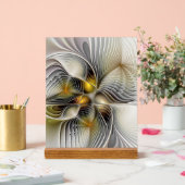 光学錯覚抽象芸術奥行き3Dフラクタル アクリルサイン (ウェディング)