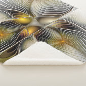 光学錯覚抽象芸術奥行き3Dフラクタル シェルパブランケット (3/4)