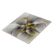 光学錯覚抽象芸術奥行き3Dフラクタル タイル (側面)