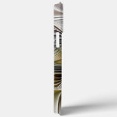 光学錯覚抽象芸術奥行き3Dフラクタル Case-Mate iPhoneケース (裏面 / 右)