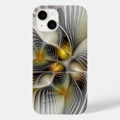 光学錯覚抽象芸術奥行き3Dフラクタル Case-Mate iPhoneケース (裏面)