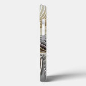 光学錯覚抽象芸術奥行き3Dフラクタル Case-Mate iPhoneケース (裏面 / 左)