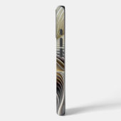 光学錯覚抽象芸術奥行き3Dフラクタル Case-Mate iPhoneケース (裏面 / 左)