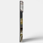 光学錯覚抽象芸術奥行き3Dフラクタル Case-Mate iPhoneケース (裏面 / 右)