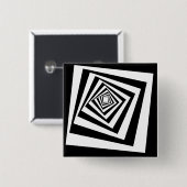 光学錯覚移動トンネル 缶バッジ (正面&裏面)