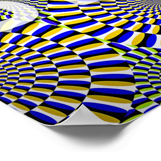 光学錯覚 ポスター (角)