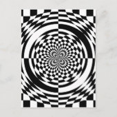 光学錯覚 ポストカード (正面)