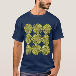 光学錯覚 – 回転ホイール Tシャツ