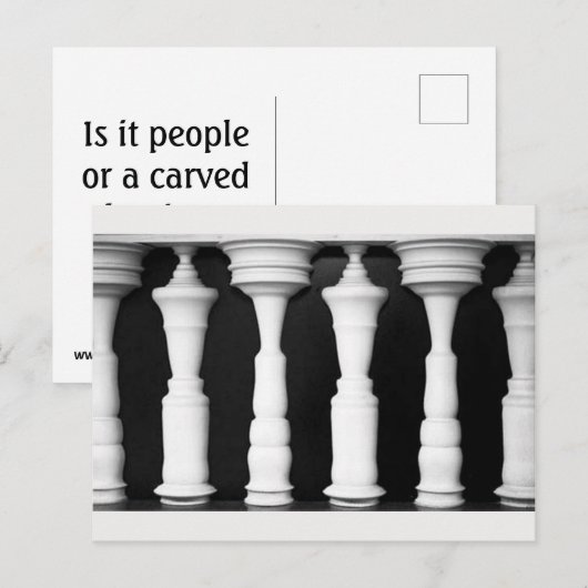 光学錯覚#101 ポストカード (正面/裏面)