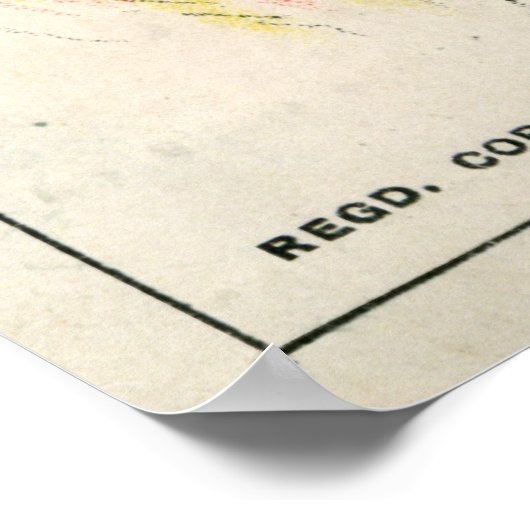 光学錯覚， 1896 ポスター (角)