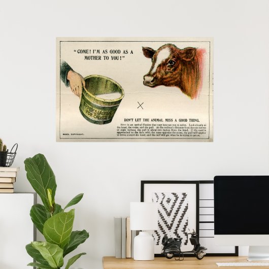 光学錯覚, 1896 ポスター (ホームオフィス)