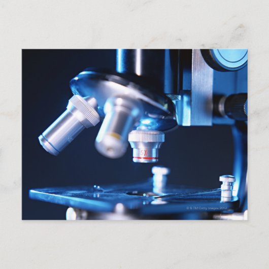 光学顕微鏡3 ポストカード (正面)