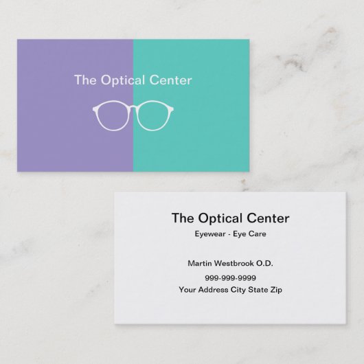 光店眼科医 名刺 (正面/裏面)