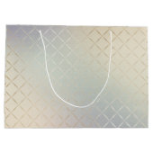 光彩溢れる モダン ラグジュアリー モノグラム ラージペーパーバッグ (裏面)