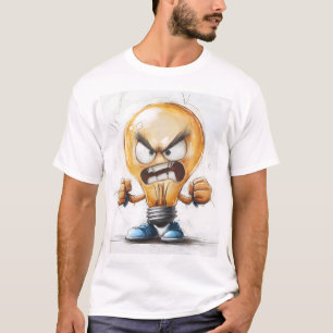 光怒球3Dキャラクター Tシャツ