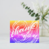 光感謝していパーティー葉書 ポストカード (スタンド正面)