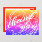 光感謝していパーティー葉書 ポストカード (正面/裏面)