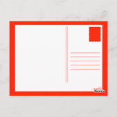 光感謝していパーティー葉書 ポストカード (裏面)