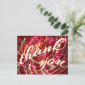 光感謝していパーティー葉書 ポストカード (スタンド正面)