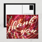 光感謝していパーティー葉書 ポストカード (正面/裏面)