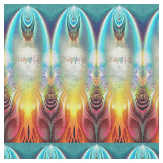 光振動の言葉の壁紙転が ファブリック (クローズアップ)